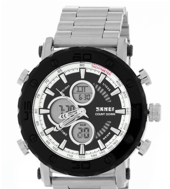 Наручные часы skmei 1636siwt silver/white