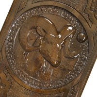 Нарды резные &quot;Зодиак Овен&quot;, Ustyan