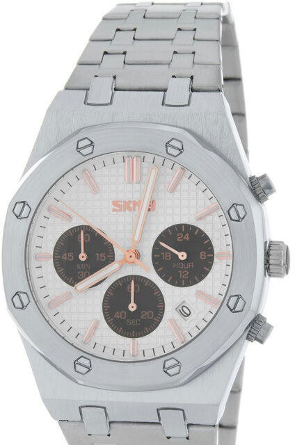 Наручные часы skmei 9296sisi silver/silver