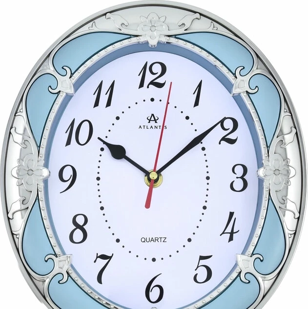 Настенные часы atlantis tld-35095 blue