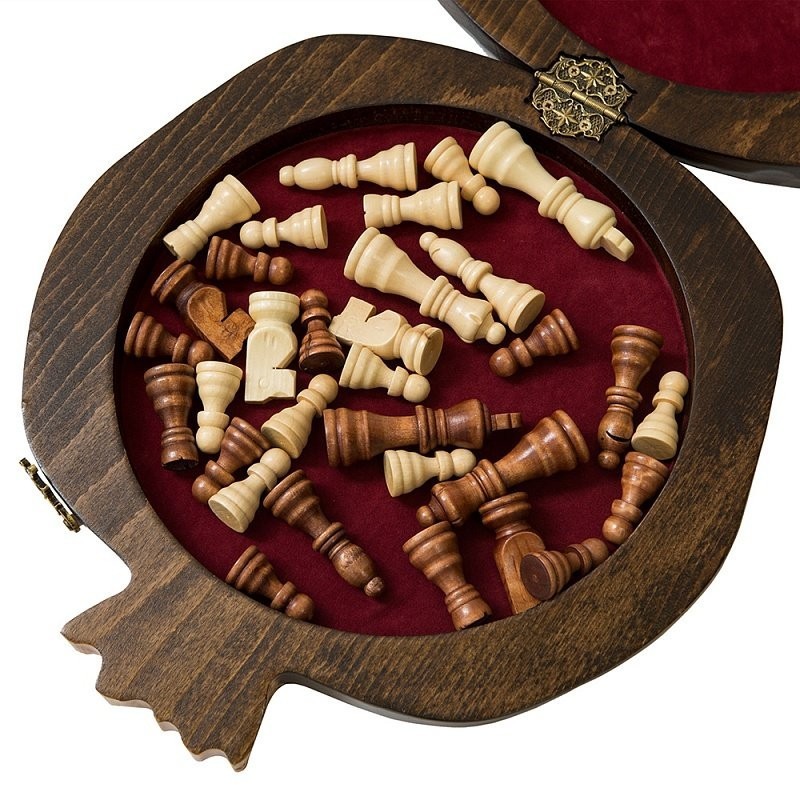 Шахматы резные "Гранат", Mirzoyan