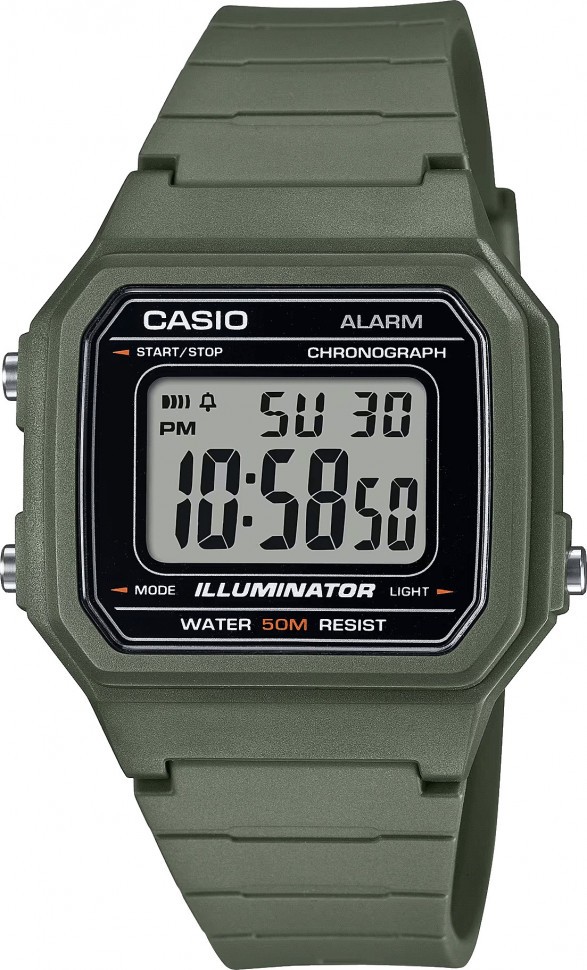 Наручные часы casio   w-217h-3a