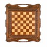 Шахматы + нарды резные Бриз-2 50, Haleyan