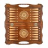 Шахматы + нарды резные Бриз-2 50, Haleyan