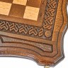 Шахматы + нарды резные Бриз-2 50, Haleyan