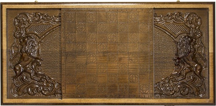 Нарды резные "Гладиаторы", Ustyan