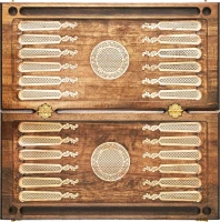 Нарды резные &quot;Армянский узор 2&quot;, Mkhitaryan