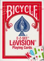 Карты "Bicycle Lovision red"