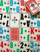 Карты "Bicycle Lovision red"