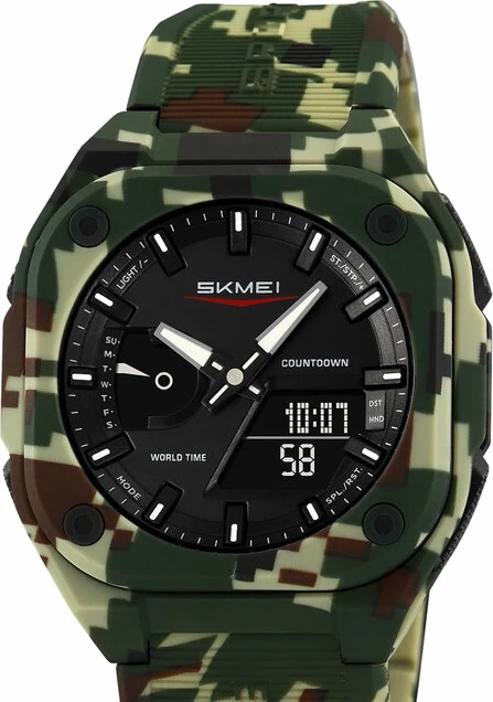 Наручные часы skmei 2328cmgn green camo