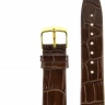 Ремешки velengton 20 кор croco глянец зол заст