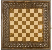 Шахматы + нарды резные &quot;Армянский Орнамент 2&quot; 50, Haleyan