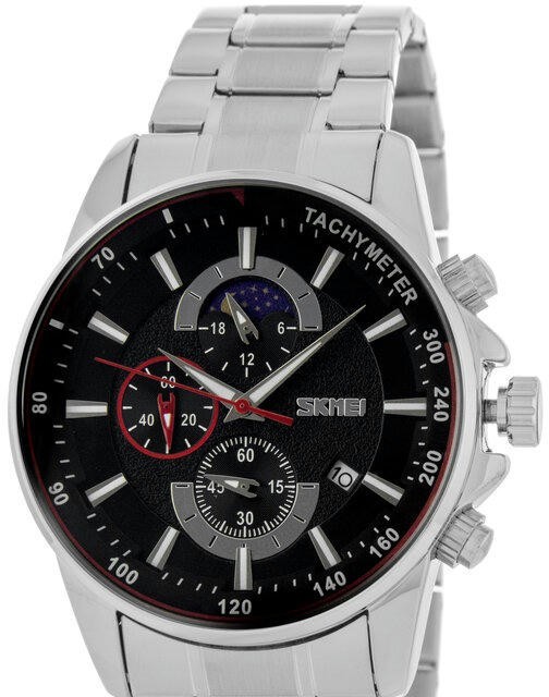 Наручные часы skmei 9250sibk silver/black