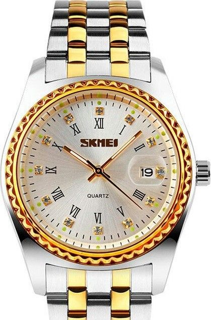 Skmei 9098SI-B silver(men)