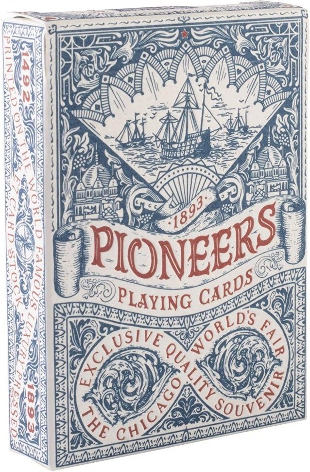 Карты "Ellusionist Pioners blue"