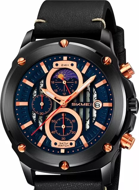 Наручные часы skmei 9351bkbu black/ blue