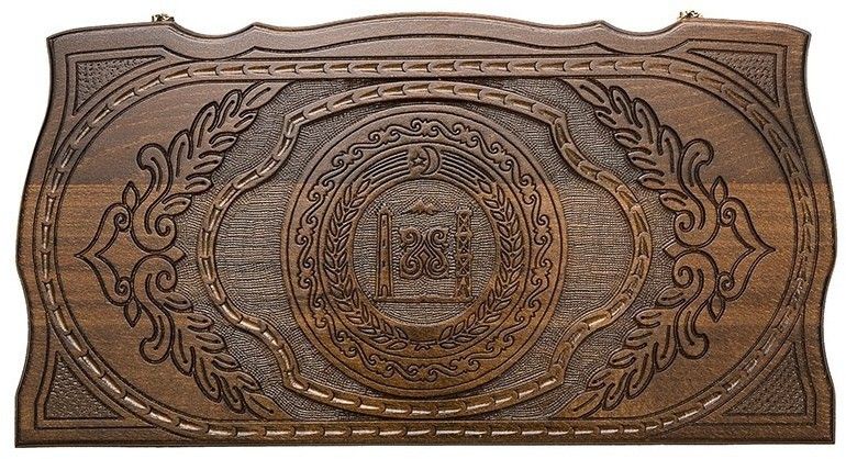 Нарды резные "Герб Чечни", Rasulov