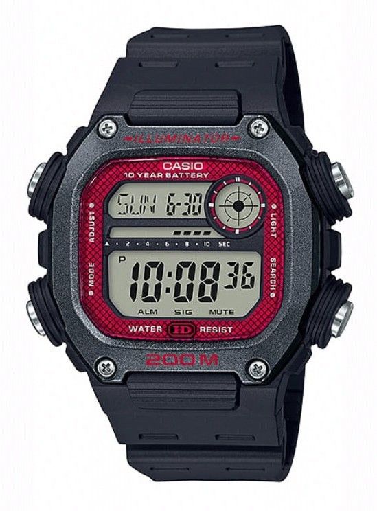 Наручные часы casio   dw-291h-1b