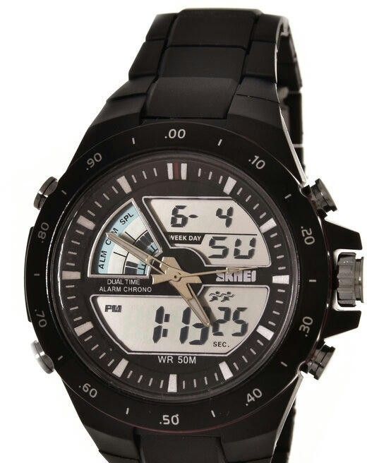 Наручные часы skmei 1016bkrd black-red circle
