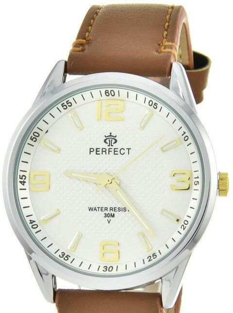 Наручные часы perfect w136 корп-хр циф-бел/жел кор рем