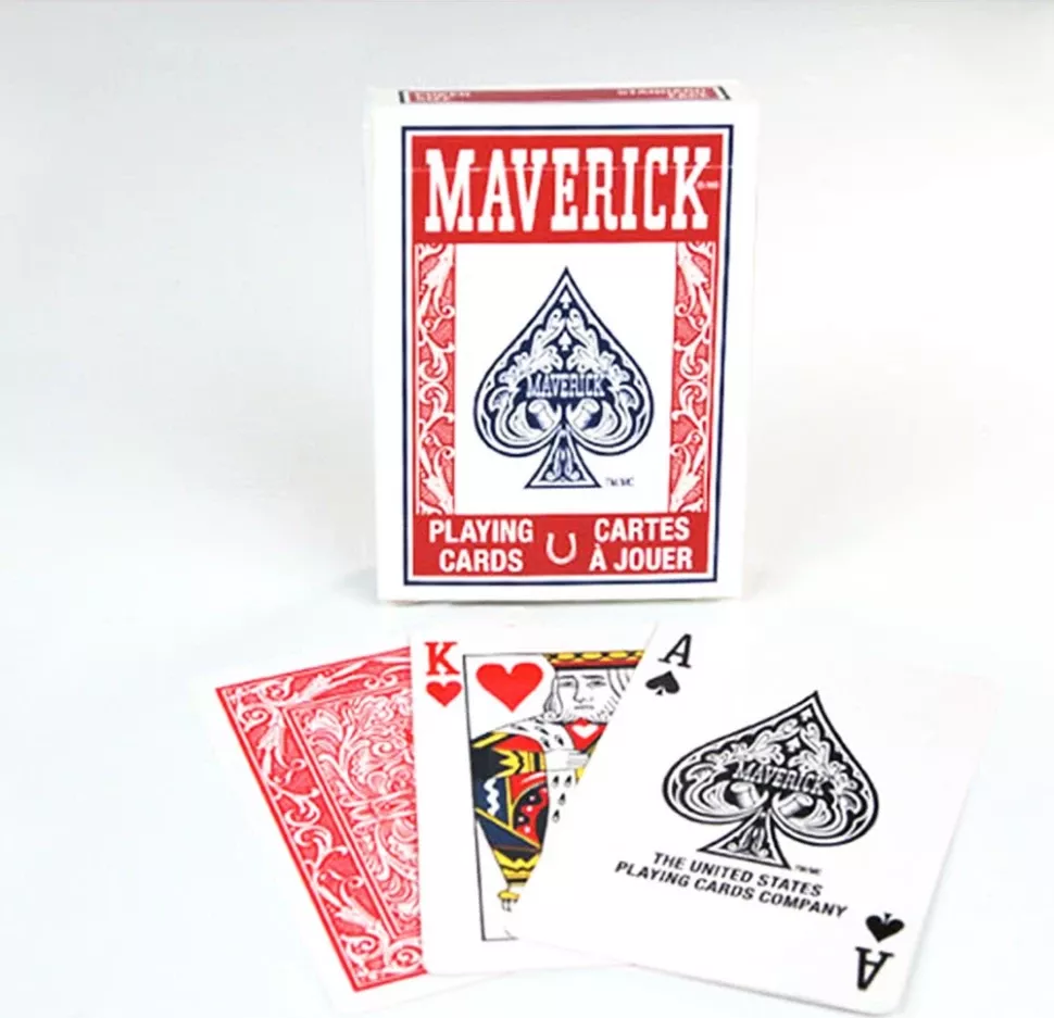 Карты "Maverick Standard Index Red"