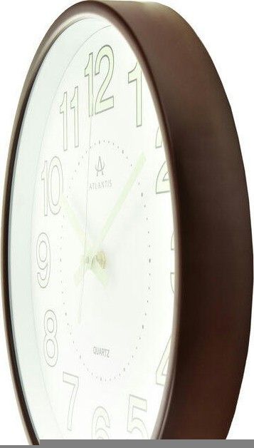 Настенные часы atlantis 612a10 brown