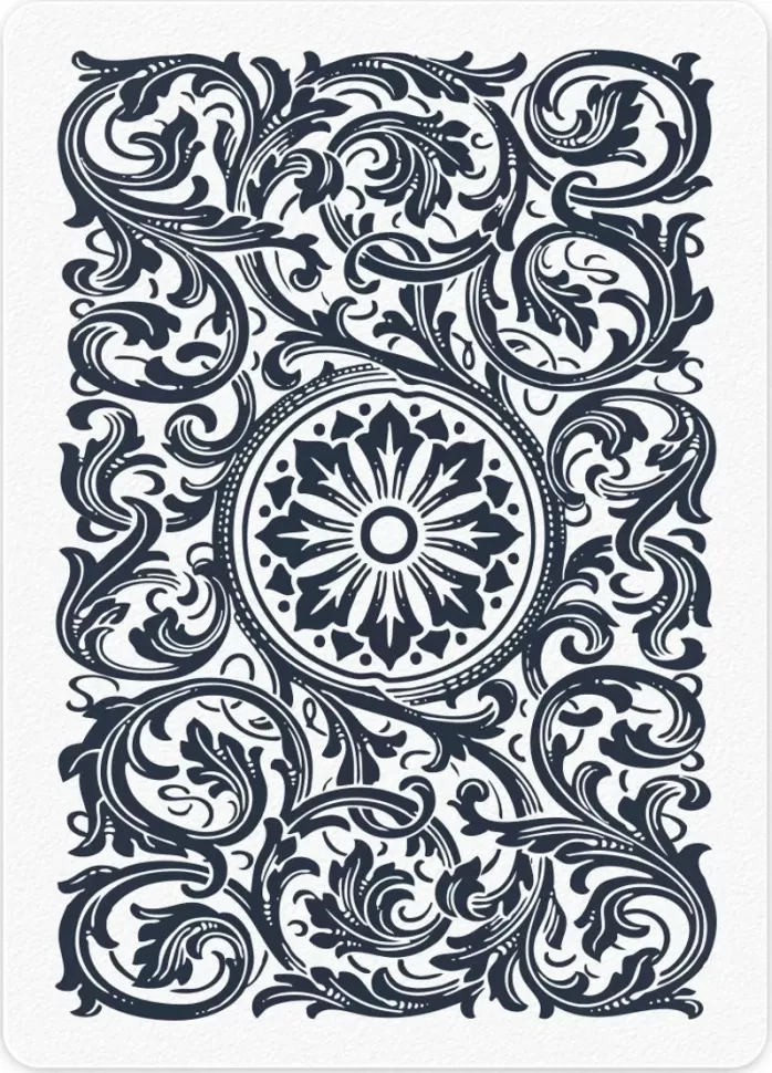 Карты "1546 Elite Plastic Poker Size Jumbo Index black Single deck"