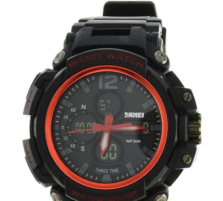 Наручные часы skmei 1343rd red/black