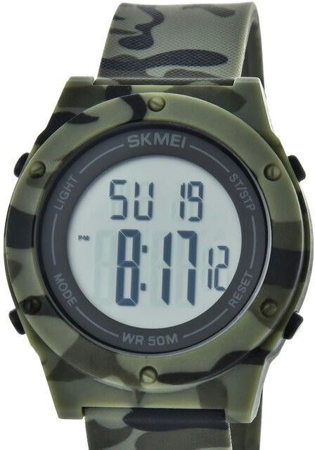 Наручные часы skmei 1772cmgnwt army green camo/white