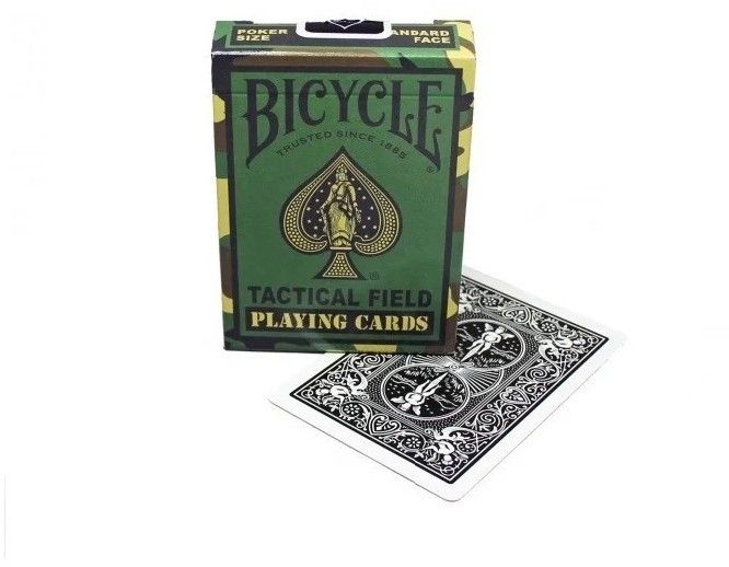 Карты "Bicycle Tactical Field green"