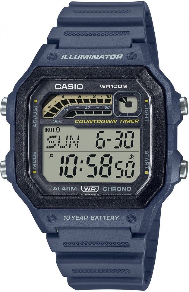 Наручные часы casio   ws-1600h-2a