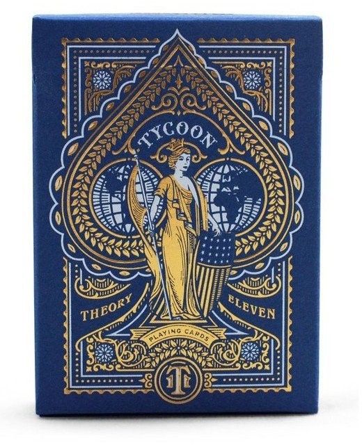 Карты "Theory11 Tycoon blue"