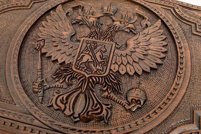 Нарды резные "Герб РФ 2", Simonyan