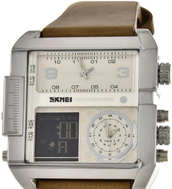 Наручные часы skmei 1391sicf silver coffee
