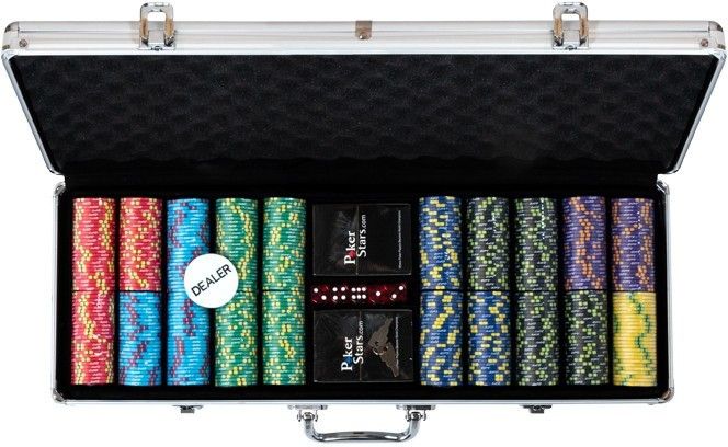 Набор для покера EPT Ceramic на 500 фишек