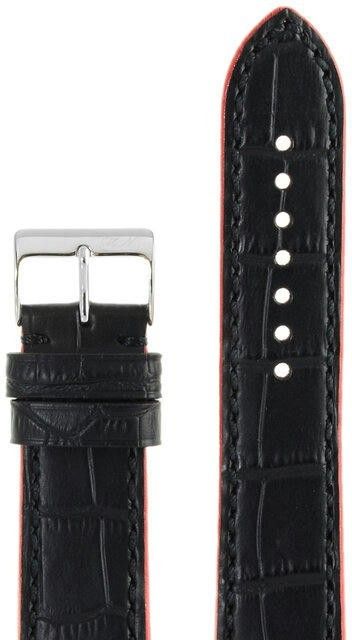 Ремешки mario notti s-06, 22 р-р, nero+red