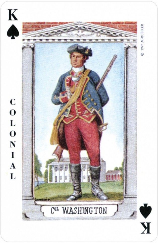 Карты "American History Playing Card Deck"