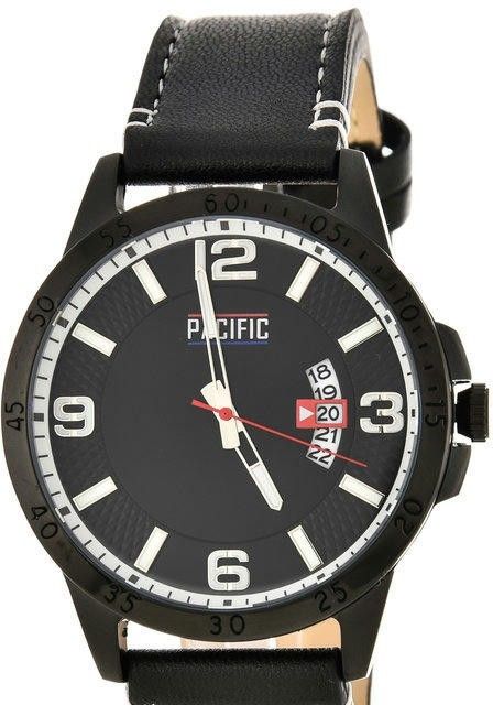 Наручные часы pacific x0071-8 корп-чер циф-чер чер ремень