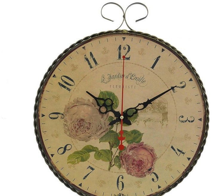 Настенные часы time 2 go 708 "Флористика"