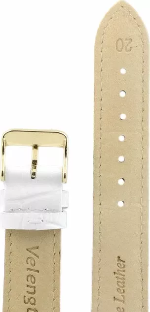 Ремешки velengton 20 бел croco