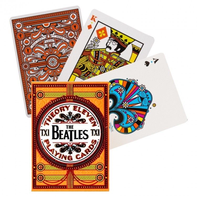 Карты "Theory11 The Beatles Orange"