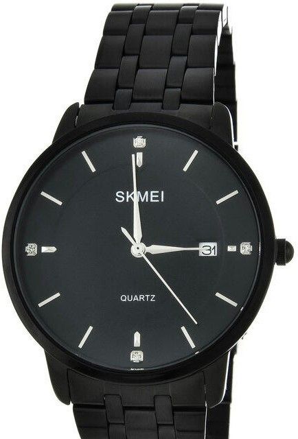 Наручные часы skmei 1801sbk black stainless steel