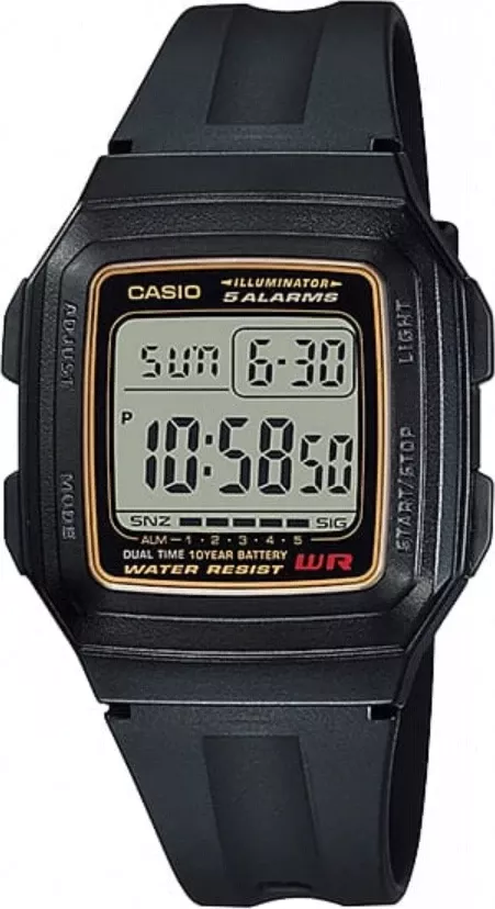 Наручные часы casio   f-201wa-9a