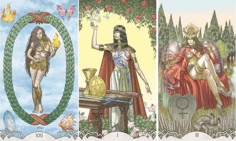 Карты Таро "Erotic Fantasy Tarot" Lo Scarabeo / Колода Эротических Фантазий