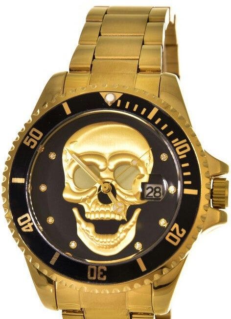 Skmei 9195gdbk gold/black