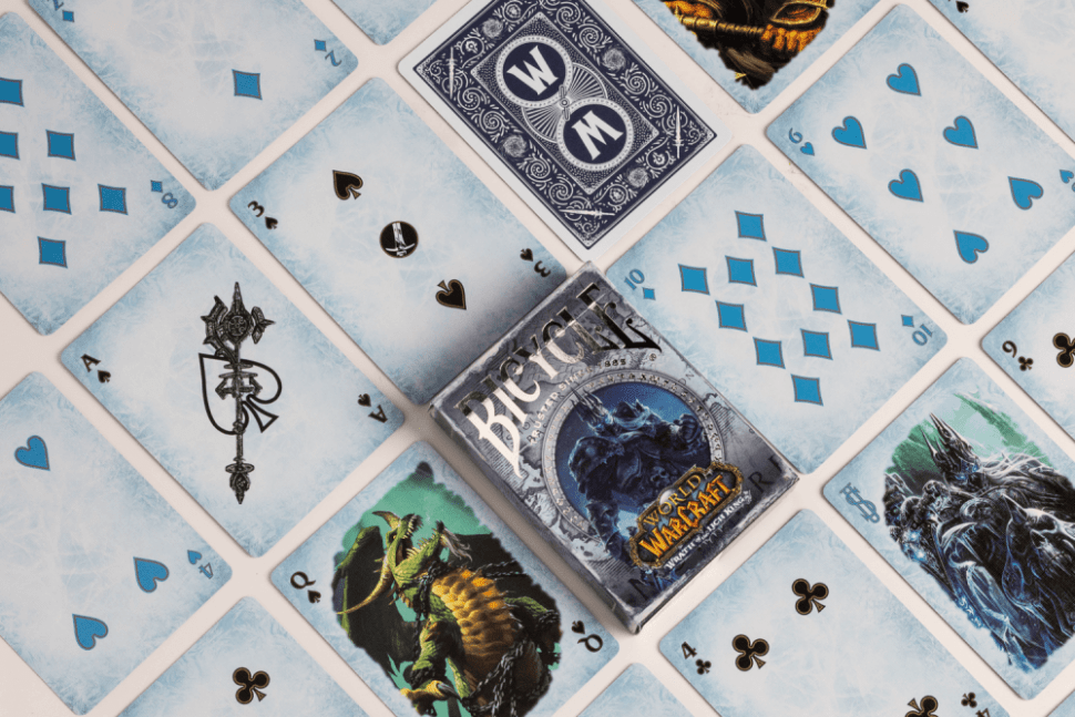 Карты "Bicycle World of Warcraft Woltk Standard Index "