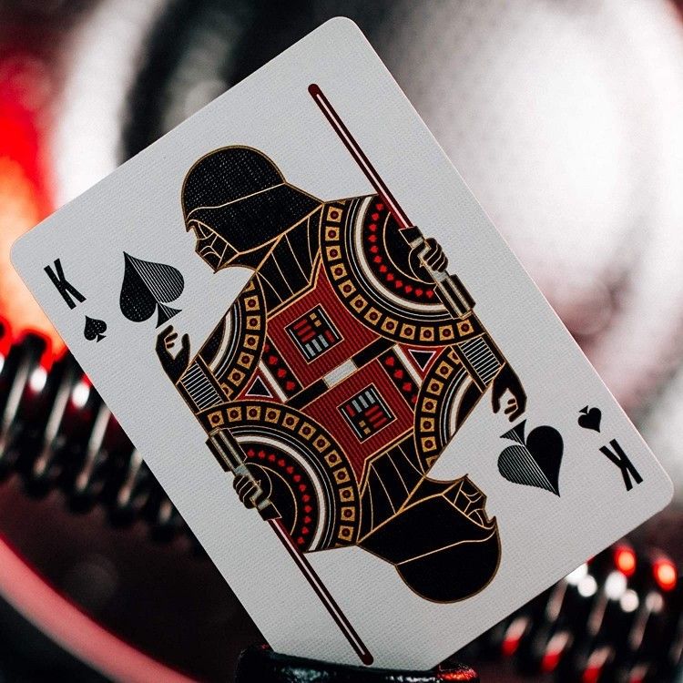 Карты "Theory11 Star Wars Playing Cards - Silver Special Edition - the Dark Side"