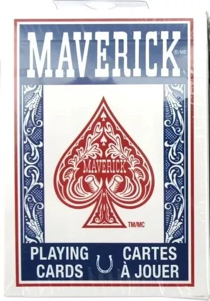 Карты "Maverick Standard Index Blue"