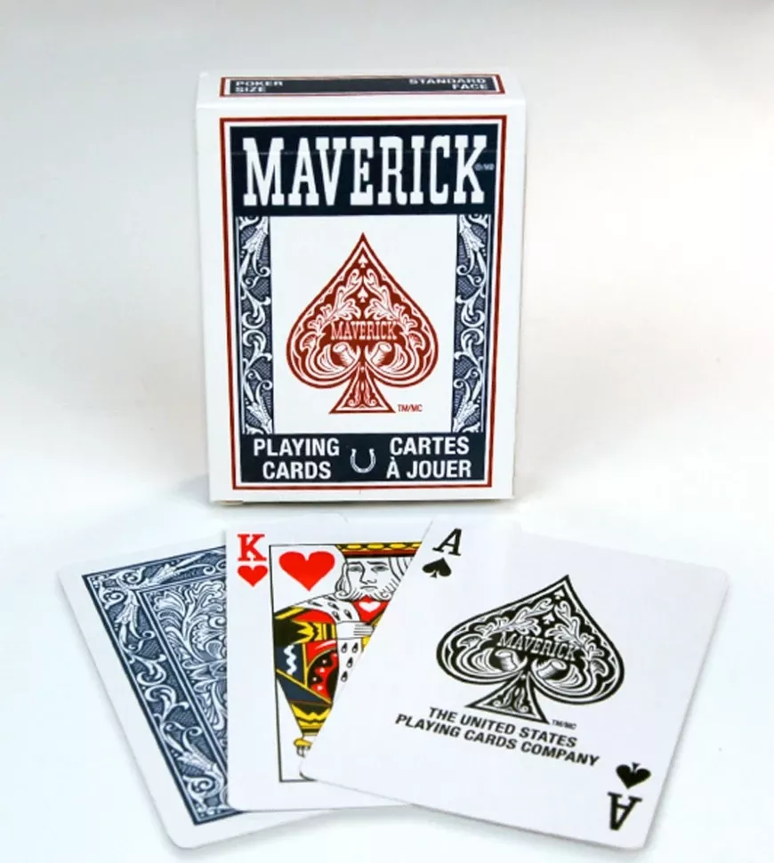 Карты "Maverick Standard Index Blue"