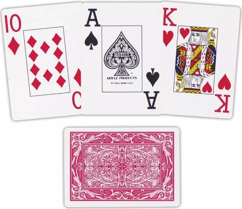 Карты "Maverick jumbo red"